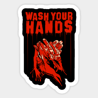 Wash Your Hands Sticker